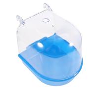 BESPORTBLE Caja De Baño para Pájaros Cuenco De Agua para Pájaros Jaulas para Pájaros Jaula para Loros Juguetes para Loros Contenedor Calentador Portador Jaula para Chinchillas