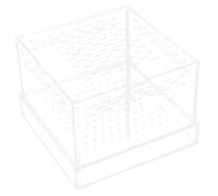 BESPORTBLE Caja De Cría Pequeña para Tortugas Contenedor De Sustrato Transpirable para Reptiles y Alimento De Observación para