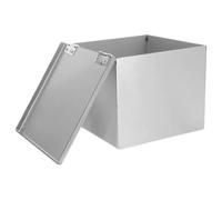 BESPORTBLE Caja de Protección para Punto de Observación, Cubierta Eléctrica de Acero Inoxidable, Plata, Apertura de 70mm, Montaje en Superficie, para Entornos de Monitorización E Ingeniería