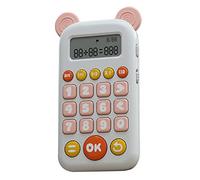 BESPORTBLE Calculadora Aritmética Oral para Niños de 4 a 8 Juguete Educativo Práctica Matemática sin Batería Cumpleaños Juegos y Resta Juegos de Multiplicación