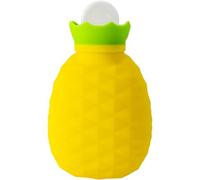 BESPORTBLE Calentador De Manos De Silicona Amarillo Adorable Bolsa De Agua Caliente Para Invierno Práctica Bolsa De Agua Caliente Para Exteriores Accesorio De Invierno Cómodo