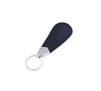 BESPORTBLE Calzador de PU para Zapatos Calzador de Viaje Antideslizante con Anilla para Llaves Accesorio Práctico para Caballeros Negro