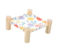 BESPORTBLE Cama Elevada para y Hamsters Diseño De Cama para y Seguridad Interiores