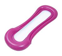 BESPORTBLE Cama Flotante Inflable Roja con Colchoneta de Agua Portátil y Plegable para Piscina para Relajarse y del Verano