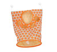 BESPORTBLE Canal Plegable para Gatos Juguete Collar De Gato Gatito Túnel Juguetes Túneles para Gatos De Interior Transportador De Gatos Juguetes para Gatos Juguete De Pelota De Gato Poliéster