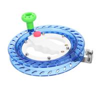 BESPORTBLE Carrete Profesional para Cometas con Mango Ergonómico y Bobinadora Resistente Azul Herramienta Esencial para Seguro y Control Preciso de Línea Exteriores