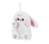 BESPORTBLE Cartas De Conejo Portatarjetas De Foto De Kpop De Peluche Peludo Con Llavero Para Uso Diario