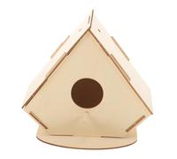 BESPORTBLE Casa De Pájaros De Madera DIY Pintura Manualidades para Niños Juguete De Grafiti