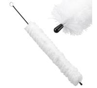 BESPORTBLE Cepillo de Algodón para Limpieza de Flauta Travesera, Hisopo Limpiador con Mango Ergonómico, Herramienta Ligera y Portátil para Mantenimiento de Instrumentos de Viento