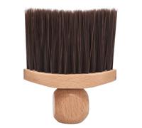 BESPORTBLE Cepillo de Limpieza para Fragmentos de Cabello Mango de Madera y Cerdas de Nylon, para Limpiar Estaciones de Trabajo Interior del Coche