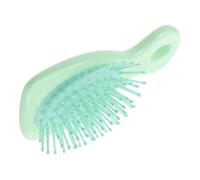 BESPORTBLE Cepillo de Paleta Portátil Verde para Masaje del Cuero Cabelludo Cerdas de Plástico Ligero Adecuado para Uso en Casa y Viaje para Niños