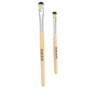 BESPORTBLE Cepillos de Limpieza para Relojes y Movimientos, Mango Madera Resistente, Herramientas Relojería Profesionales, Reparación y Mantenimiento Relojero, Kit 2 Piezas Grande y Pequeño