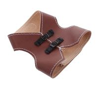 BESPORTBLE Chaleco de Cuero para Pájaros Traje de Vuelo para Loros y Cacatúas Ropa Ajustable para Entrenamiento al Aire Talla