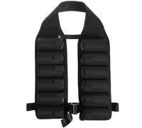 BESPORTBLE Chaleco para correr, chaleco para correr, cinturón de almacenamiento de cerveza, 12 bolsillos, cinturón de cintura, bolsa de bolsillo, funda de bolsillo