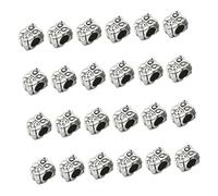 BESPORTBLE Charm Búho Para Zapatos y Cordones De Zapatillas, Cuentas De Aleación Antigua, 24 Piezas, Adornos Diy Para Decoración De Calzado, Accesorios Unisex Para Uso Diario y Fiestas