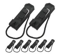 BESPORTBLE Clip para Aleta de Tabla de Paddle 8 Piezas Hebillas Negras Resistentes para Separador de Agua Conector Seguro Compatible con Tablas de Paddle