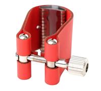 BESPORTBLE Clip para Saxofón Alto U U en Forma de U Cierre Duradero para Caña de Saxofón Color Rojo Material y Compacto Accesorio Adecuado y Transporte Fácil