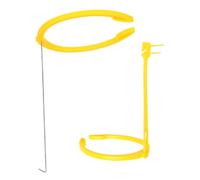 BESPORTBLE Clip para Stents de Inseminación en Granjas de Cerdos, 2 Piezas Diseño Único, Material de Acero Inoxidable y Plástico, Buena Elasticidad para Cerdas y Cerdos