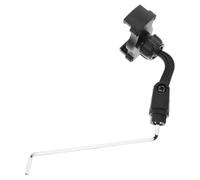BESPORTBLE Clip Robusto para Micrófono y Soporte para Teléfono Móvil en Saxofón Material Abs y Acero Inoxidable para Sesiones de Práctica y Aprendizaje Musical
