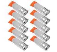 BESPORTBLE Clips de primavera para luz empotrada, accesorios de downlight, clips para lámparas de techo LED, acero naranja, 12pcs, ajuste seguro, uso versátil