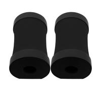 BESPORTBLE Coderas para Planchas Antideslizantes Negras 3D para Entrenamiento en Casa, Cojines de Apoyo Ergonómicos para Muñecas y Rodillas, Equipo de Pilates Unisex