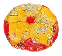 BESPORTBLE Cojín para Cuenco Tibetano Diseño Creativo, Resistente y Portátil, Tapete de Tela para Meditación y Accesorios de Yoga