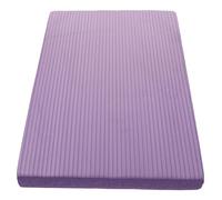 BESPORTBLE Colchoneta de Yoga para Ejercicios de Equilibrio Diseño Antideslizante, Material Nbr, Tamaño 44x30x4.5 Cm, Color Púrpura, Adecuado para Rutinas de Fitness y Entrenamiento