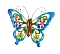 BESPORTBLE Colgante De Lagarto Metálico Decoración De Pared Colgador De Pared Mariposas Para Jardín Manualidades Vintage Mariposas Para Exteriores