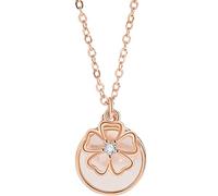 BESPORTBLE Collar de Cobre Ligero y Fácil de Llevar para Mujer Delicado Colgante de Flores Estilo Clásico Adecuado para Festivales Únicos y Regalos Obsequios