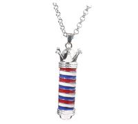 BESPORTBLE Collar De Luz Giratoria Para Peluquero Obsequio Para Estilista Cadena De Cuello Colgante Luminoso Para Salón De