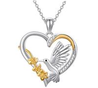 BESPORTBLE Collar de Pájaro con Mujer de Joyería de Cumpleaños y San Valentín