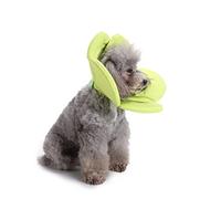 BESPORTBLE Collar De para y Gatos Collar Protector Elizabethan para Heridas y Lavable s Verde Flores