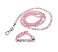 BESPORTBLE Collar De Perlas para Perros Y Gatos Correa Y Collar para Mascotas Correa De Entrenamiento para Perros Grandes Cuerda De Tracción para Mascotas Que Corren