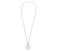 BESPORTBLE Collar Unisex Colgante de Cruz de Santa Brígida en Plata Joyería Religiosa Católica para Hombre y Mujer Accesorio Espiritual de Protección y Oración Obsequio Tradicional