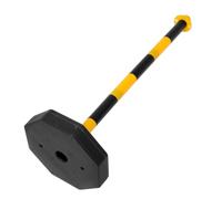 BESPORTBLE Columna de Advertencia de Tráfico Portátil de Plástico con Durabilidad y Uso Versátil para Control y Delimitación en Entrenamiento de Conductores y Flujo Vehicular
