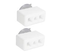BESPORTBLE Conectores Desmontables Para Parque Infantil Con Ventosa 2 Piezas Base Antideslizante Fijaciones De Seguridad Compatibles Con Múltiples Superficies Accesorios Para Corralito Color Blanco