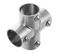 BESPORTBLE Conectores Inoxidable para Tuberías Marinas Conectores Directos para Railing de Barco Ajustables y Resistentes la Corrosión Diámetro Exterior de Instalación Rápida y