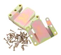 BESPORTBLE Conectores Metálicos para Muebles Seccionales Abrazaderas de Conexión para Sofá de Alta Resistencia Tornillos 4 Juegos para Unión Segura y Desmontaje Fácil Sofás Modulares