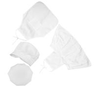 BESPORTBLE Conjunto de Chef para Grandes 2 Piezas Gorro y Delantal de Tela Transpirable Disfraz Infantil para Sesiones de Fotos Juegos de Cocina y Fiestas de Cumpleaños