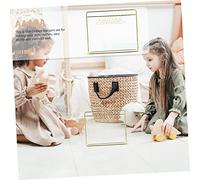 BESPORTBLE Conjunto Mini Perchas y Riel de Dorado para Muñecas Accesorios Compactos para Organizar Ropa y Exhibición Casa de Muñecas