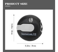 BESPORTBLE Contador de Puntuación de Golf Tipo Clip, Dispositivo Portátil sin Pilas para Mantener Resultados y Golpes, Accesorio Compacto para Golf en Exterior, Marcador de Puntos