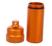 BESPORTBLE Contenedor De Píldoras De Aluminio Pastillero Pequeño Para Viajes Caja De y Duradera Almacenamiento Para Píldoras y Suplementos