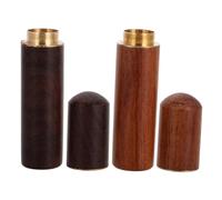 BESPORTBLE Contenedor Portátil de Madera para Waterproof Matches Diseño Multifuncional y 2 Piezas Adecuado para Almacenamiento de Supervivencia en Actividades al Aire Libre