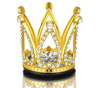 BESPORTBLE Corona casco decoración para mujeres diamantes de imitación corona accesorios para cascos de moto cascos de esquí ligero y duradero versátil para fiestas deportivas y fotografía