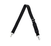 BESPORTBLE Correa de Hombro para Bolsa con Almohadilla Antideslizante Reemplazo Duradero con Hebilla Metálica para Bolsos de Viaje y Portátiles Cinta Negra