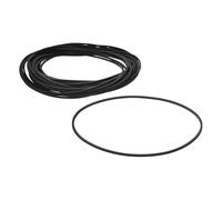 BESPORTBLE Correa de Tracción de Caucho para Grabadora de Casete 130 Mm, 30 Piezas, Correa Plana para Reproductores de Cd, Dvd y Vcr, Cinta de Goma Silenciosa para Reparación y Reemplazo