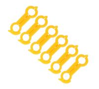 BESPORTBLE Corrector de Patas para Loros Pequeños 6 Piezas, Aparato Ortopédico Ligero para Alineación de Patas Abiertas, Anillos Ajustables para Rehabilitación de Pie de Pájaro, Accesorios