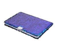 BESPORTBLE Cuaderno A5 Lentejuelas Reversibles Diario Cerradura para Niñas Cuaderno de Notas Escolar Tapa Brillante Multicolor Adecuado para Escritura Creativa y Obsequio Educativo