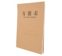 BESPORTBLE Cuaderno de Gestión Financiera Libro de Finanzas Personales de Papel, para Contabilidad de Negocios Pequeños, Registro de Ingresos y Gastos, Gestión de Inventario y Entrada