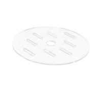 BESPORTBLE Cubierta de Acrílico para Acuario Tapa Redonda para Tanque Placa Protectora para Pecera Saltarina Suministros para Pecera Diámetro de 15 Cm Práctica Y